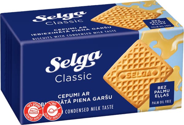 ביסקוויט סלגה חלב 180 גר LAIMA