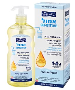 דר פישר אמול סנסיטיב שמן רחצה עדין 500 מ