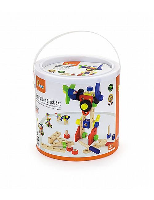 ערכת הרכבה עץ 68 חלקים VIGA