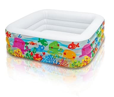בריכה מתנפחת מרובעת 159X159X50ס"מ INTEX
