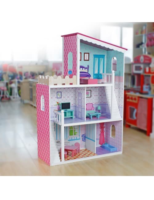 בית בובות מפואר - עץ מלא!