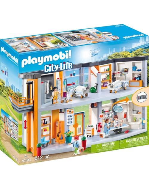 פליימוביל בית החולים החדש - מארז ענק! דגם חדש