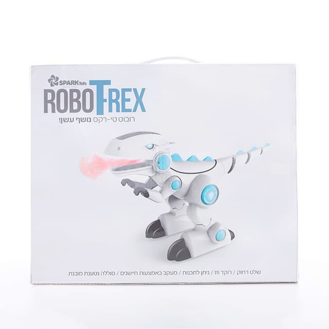 רובוט טי-רקס נושף עשן