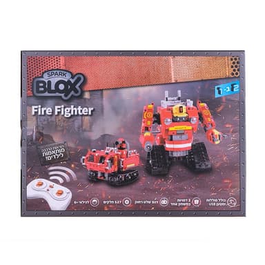 BloX טכניקס רובוט כבאי שלט