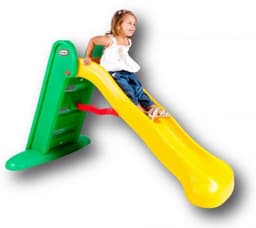 מגלשה גדולה ירוק/צהוב ליטל טייקס