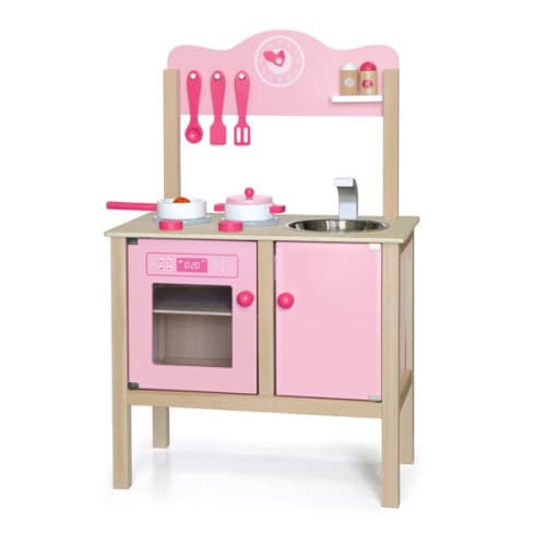 מטבח עץ ורוד אנגלה ויגה