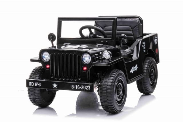 ג'יפ ממונע לילדים 12V 4X4 דמוי JEEP WILLY'S עם שלט הורים