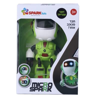 רובוט Micro Spark דובר עברית