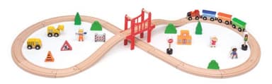 ויגה סט רכבת 39 חלקים