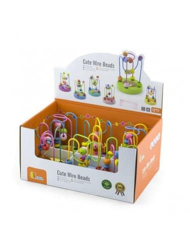 ויגה מסלול חרוזים - דיספליי שולחני (6 יח')