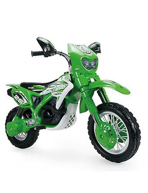 אופנוע שטח חשמלי לילדים של INJUSA דגם מוטו קרוס מנוע 12V
