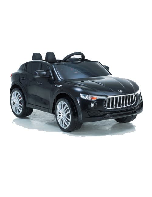 רכב ספורט ממונע לילדים דגם מזארטי עם הגה כוח ומנוע 12V