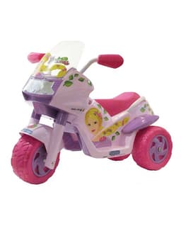 אופנוע ממונע לילדים דגם נסיכות של Peg Perego מנוע 6V