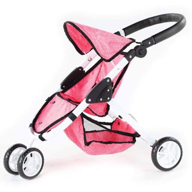 עגלת טיולון לבובה שלושה גלגלים