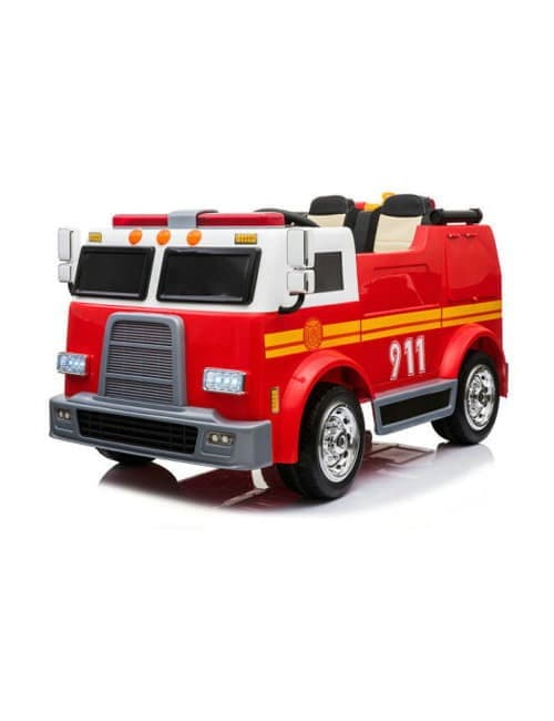 רכב ממונע לילדים מסוג משאית כיבוי אש דגם 2019 מנוע 24V