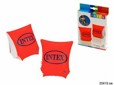 מצופים כתומים משולשים בינוניים 3-6 INTEX 58642‎
