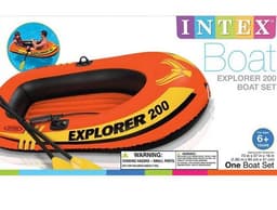 סירה 1.85CM X 94CM X 41CM כולל משוטים ומשאבה מבית INTEX