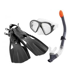 ערכת צלילה מבית INTEX משקפת שנורקל וסנפירים גיל 14+