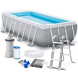 בריכת INTEX/אינטקס אולטרה מלבנית במידות 400X200X122 ס"מ דגם 26790