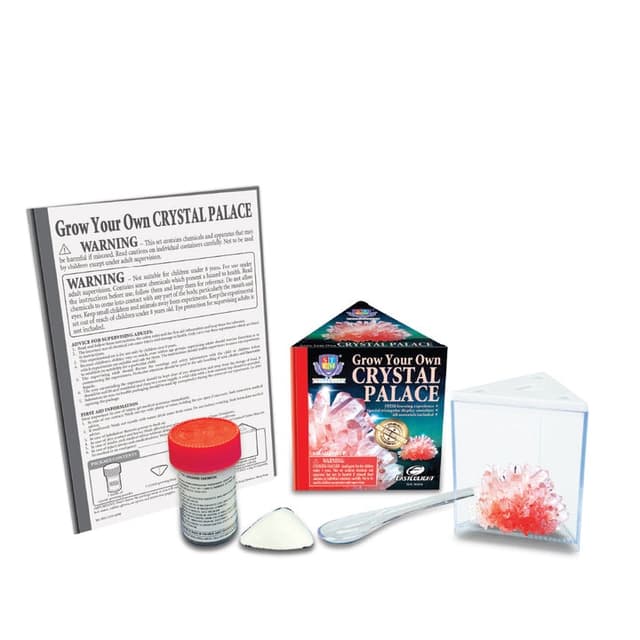 ערכה לגידול גביש קריסטל - אדום