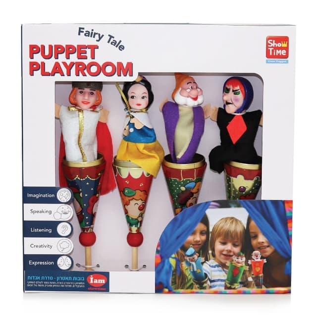 בובות תיאטרון מהאגדות- קונוס - שלגיה