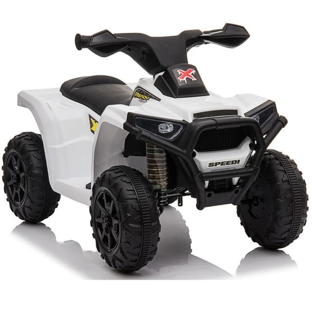 טרקטורון ממונע 6 וולט Polaris פולאריס צבע לבןMini XMX