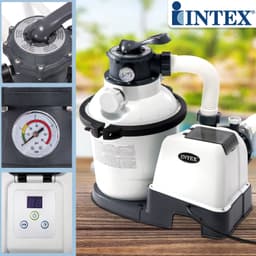 משאבת חול לבריכה 1200 גלון INTEX דגם 26644 אינטקס