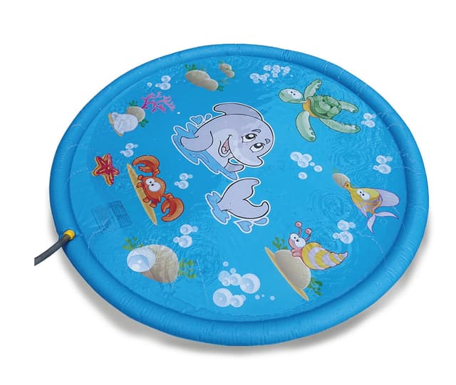 מזרקת מים לילדים חיות ים - קוטר 170 ס"מ