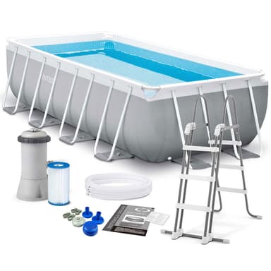 בריכת INTEX/אינטקס אולטרה מלבנית במידות 400X200X122 ס"מ דגם 26790
