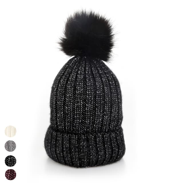 כובע פונפון לורקס פנימית פרווה