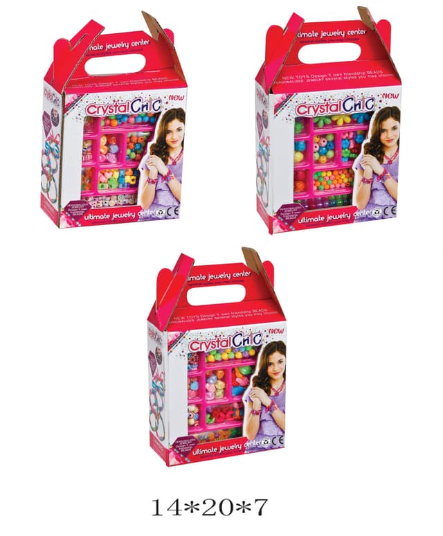 סט חרוזים להכנת תכשיטים