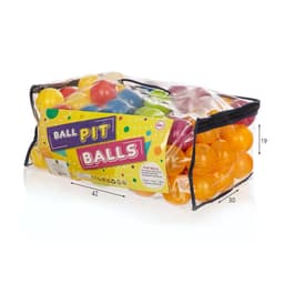 100 כדורים 6 ס”מ בתיק