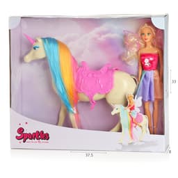 SPARKLES רוכבת על חד-קרן