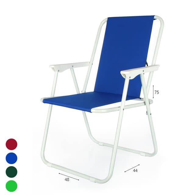 כסא חוף מתקפל חלק