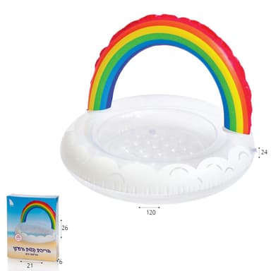 בריכת קשת לילדים 24*120 ס”מ