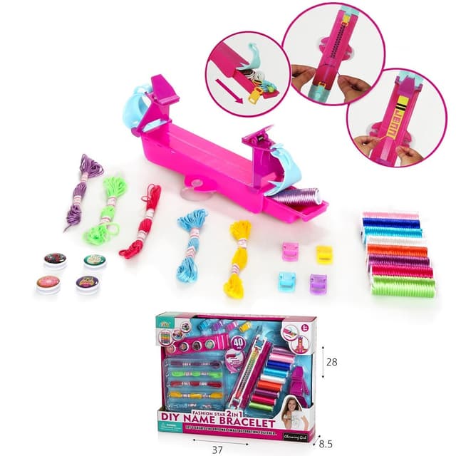 ערכה להכנת צמידי שמות