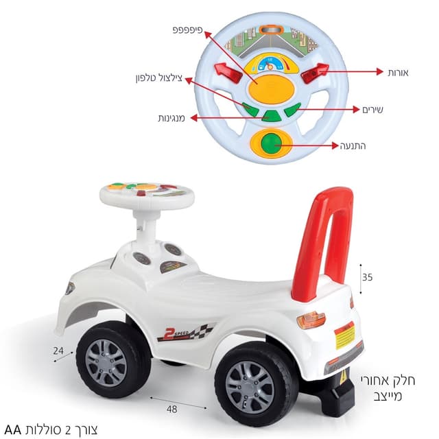 מוצרלה בלוק 22% שקילה