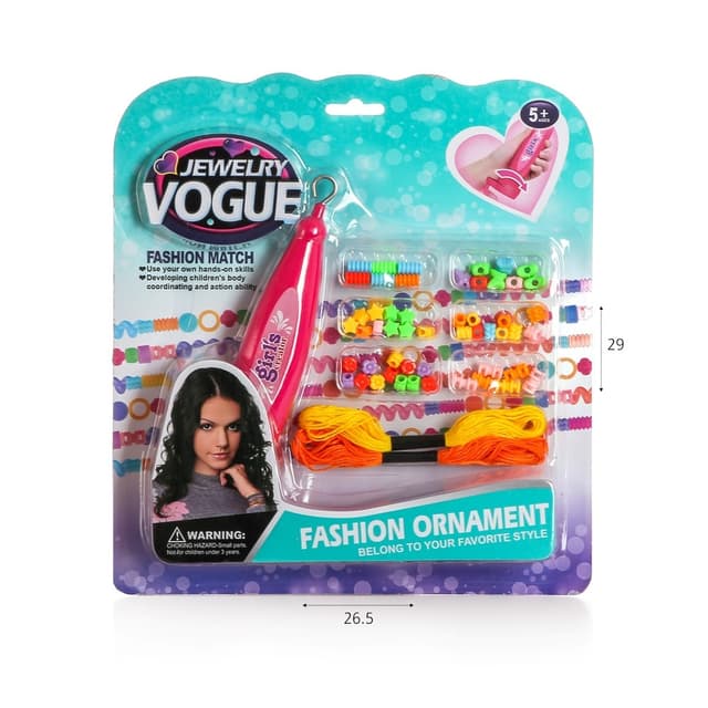 ערכת חרוזים לשיער