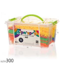 צ’יקצ’אקים קשקשים 300 חלקים בקופסה