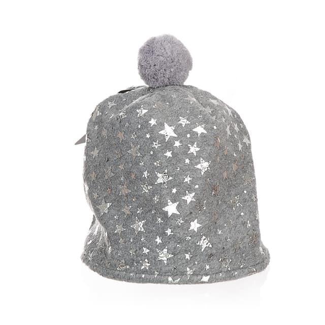 כובע ילדים כוכבים פליז כפול