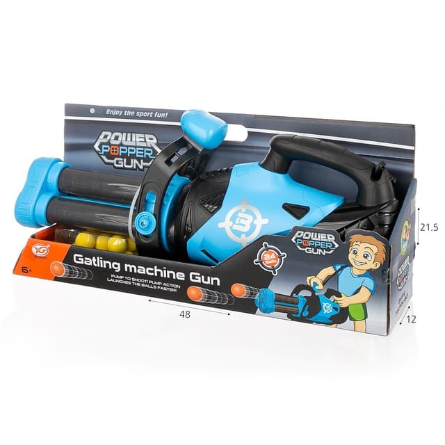 אקדח מכני לכדורי קצף