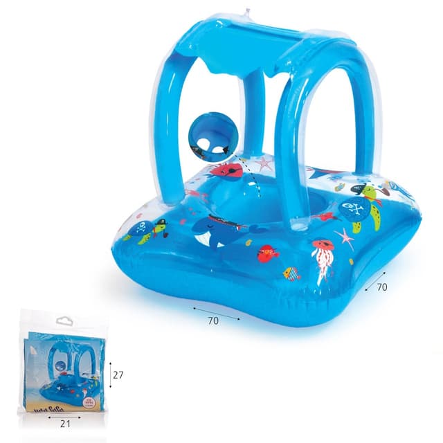 גלגל ים לתינוק עם גגון 10*70*70