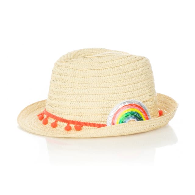 כובע קש ילדות קשת