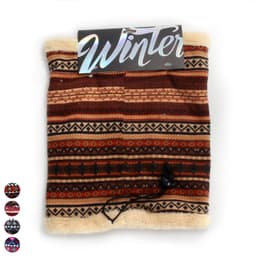 חם צוואר אתני פנימית פליז