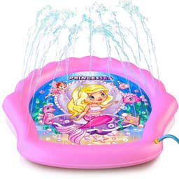 בריכת מזרקה לילדים - נסיכות ים