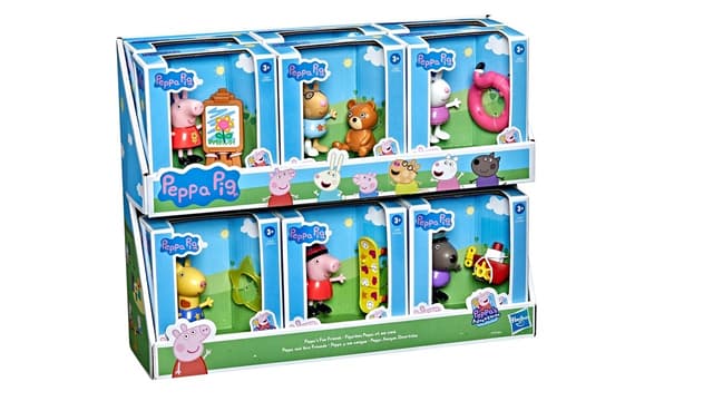 פפה פיג דמות 3א+'אביזרים