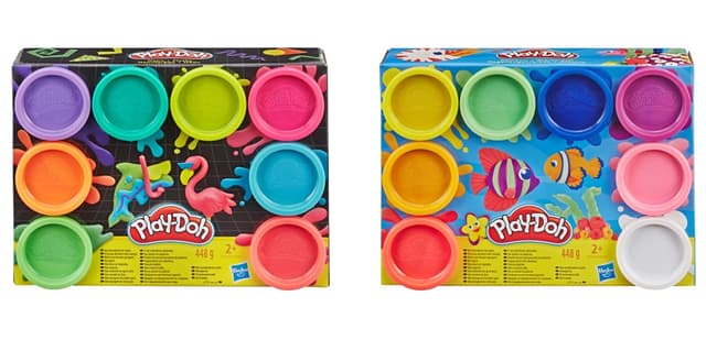 פליידו 8 צבעים מעורב