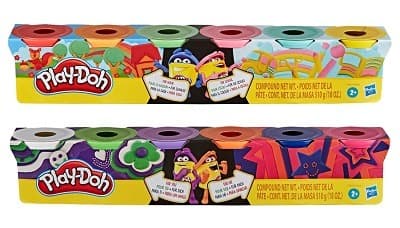 פליידו סט 4+2 צבעים