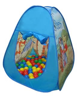 אוהל +כדורים פו הדוב כ100-כדורים