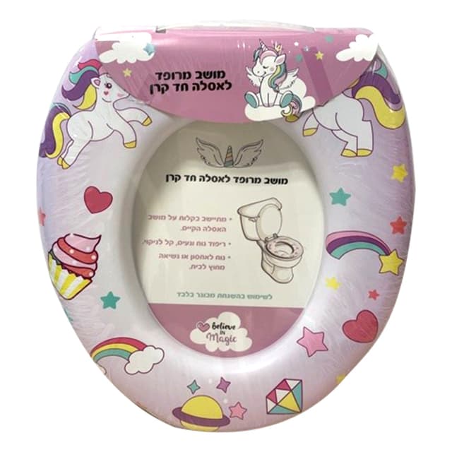 מושב מרופד חד-קרן